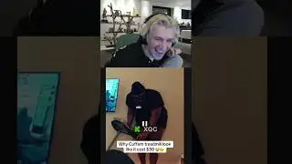 XQC laughs at Cuffem #xqc #cuffem #xqcow