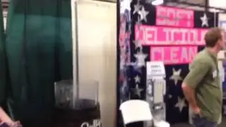 Optical illusion at Monroe county fair