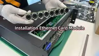 NovaStar NovaPro UHD Jr Ethernet Card Module Replacement