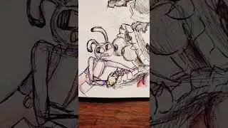 sorry 'bout the last one :) #art #tadc #theamazingdigitalcircus #jaxtadc #jax #traditionalart