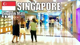 Walking Singapore: CityLink Mall to Funan - Underground Shopping 🇸🇬 Virtual Walking Tour