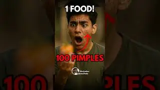 3 DANGER FOOD! ⚠️ 100 Pimples in Summer 🥵 #studymotivation #skincare