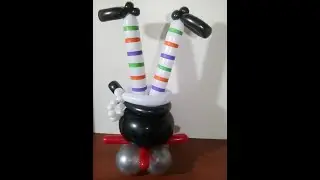 Taller de Decoración con Globos - Caldero de Bruja