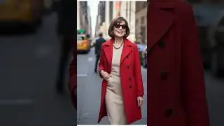 Classy Ways to Wear Red OVER 60 | Classic Style Over 60