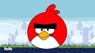 Angry Bird VS Among Us Character..Who Will Win? #angrybirds #amongus #animation #flipaclip