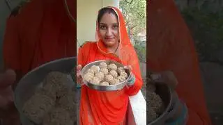 Wife Senja Rajasthani Til Ladoo 😍 | Easy Sesame Ladoo Recipe #shorts #shortsfeed #minivlog #vlog