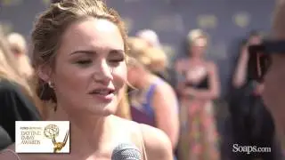 SOAPS.COM RED CARPET INTERVIEW:  Hunter King