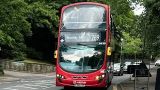 *Best 60Reg VDL Bus*LJ60 AXP Arriva London 60Reg VDL/ DB300 Wright Gemini 2