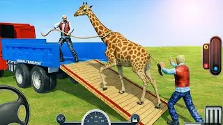 Farm Animal Transport Truck Driving ‼️ Pet Zoo Transporter Drive Simulator 3D - Android GamePlay 