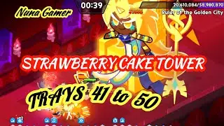 ENDLESS STRAWBERRY CAKE TOWER TRAY 41 - 50 | Cookie Run: Kingdom