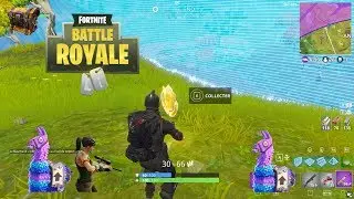 [QUETE] Fouiller entre un bassin, un moulin et un parasol | Fortnite France