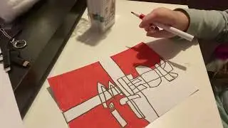 2nd day of making a paper squishy 