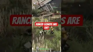 Killing a Rancid Lizard in Traha Global #gaming #shorts #trahaglobal
