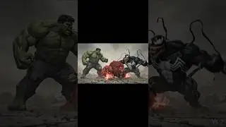 Hulk Aur Venom Ki Zabardast Ladai 💥 | Full Action Story #shorts #hulk #ai