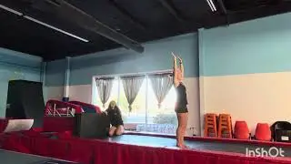 Gymnastics lesson! Working back tucks and round off back handsprings! #gymnastics #gym #foryou
