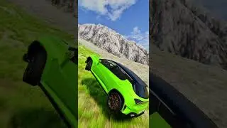 Extreme Car Gravity Fall and Ultimate Destruction in BeamNG.drive #2