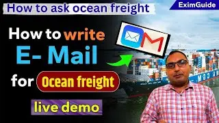 how to check ocean freight charges | how to check sea freight charges|how to ask sea freight by mail