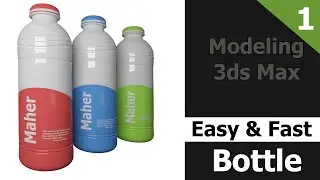 3ds max modeling tutorial (Bottle) part- 01