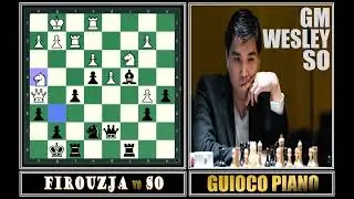 Chess Review: Gm Wesley So - Guioco Piano Opening #chess