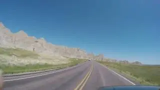 Badlands National Park loop 240