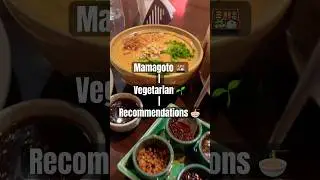 What we ate at Mamagoto 🍜 Vegetarian #cafe #japanese #chinesefood #viral #shorts #food
