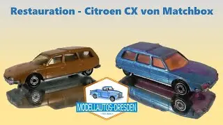 #11 Citroen CX von Matchbox No. 12 Modellauto Restaurierung Restored auf deutsch