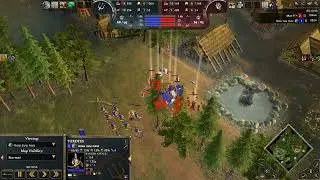 trading armies multiple times and crazy late game | Age of Mythology -- Poseidon vs Loki