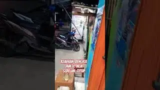 penampakan di mlm hari di bengkel#barusmotor2 #shorts #yearofyou