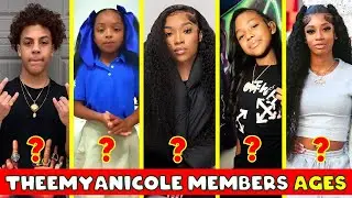 Theemyanicole Members Real Name and ages 2025