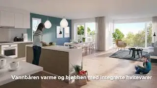 All&eacute;en Vest - 5 rekkehus p&aring; Hove G&aring;rd I Sandnes