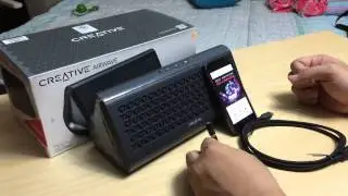 ทดสอบเสียงลำโพง Bluetooth Creative Airwave