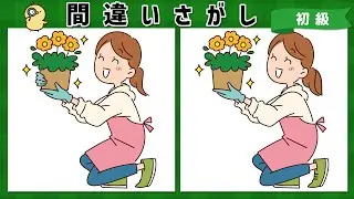 【間違い探し】脳トレで今日もスッキリ！シニアにおすすめ認知症予防レク【初級】