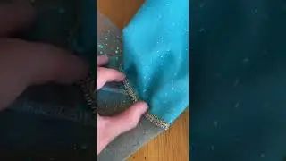 Making a rosella Barbie island princess ballgown peacock dress! #shorts