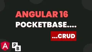 Angular 16 CRUD with PocketBase
