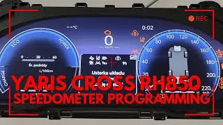 HIT! Toyota Yaris Cross R7F701401 locked Virtual Dash | Solution by FORZA 614 Odometer tool