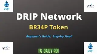 DRIP Network:  How to buy BR34P?  #DRIP #DRIPNetwork #Passiveincome #coinbase #kucoin #btc