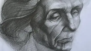 How to draw portrait drawing step by step. Portrait Drawing Tutorial #drawing 