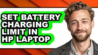How to Set Battery Charging Limit in Hp Laptop (easy Method)