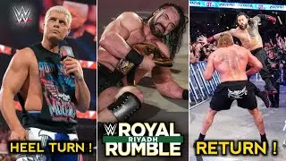 Unexpected 🤯 Cody Rhodes Heel Turn ? Roman Reigns & Brock Lesnar Returns ! Drew McIntyre New Plan's.