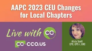 AAPC 2023 CEU Changes for Local Chapters