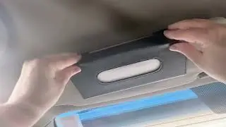 Car Tissue Holder Review 🚗 Stay Tidy On the Go! #CarOrganization #VisorTissues #RoadTripEssentials