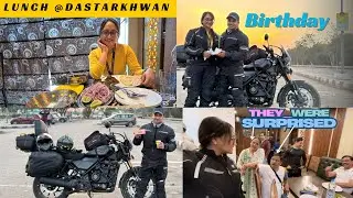 Full Throttle Ride from Lucknow to Noida | Meet with Lovely Bengali Family ! ⚡🏍️