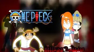 🏴‍☠️Straw hat react to luffy family|gacha one piece|