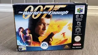 007 The World Is Not Enough Unboxing ASMR - Nintendo 64