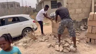 Ep.6 -ELECTRICAL INSTALL,CEILING SKIMMING ￼& P.O.P ~Building in Ghana 🇬🇭~ {The Gordon Five Family}