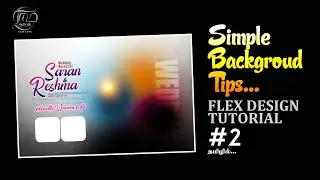 Simple Background Tips #2 | Flex Design Tutorial in Tamil | Ram Arts