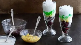 Vietnamese 3 Colour Dessert - Ch&egrave; Ba M&agrave;u [Quicker Simplified Method]