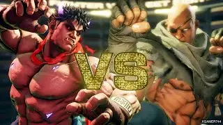 Street Fighter V - Kage Vs. Sagat (LEVEL 8)