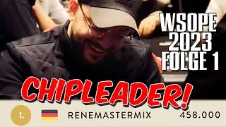START der WSOPE und direkt CHIPLEADER | WSOPE Vlog Folge 1