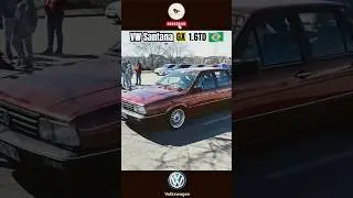 1987 VW Santana GX 1.6TD🇧🇷 #volkswagen #vwsantana #diesel #brazil